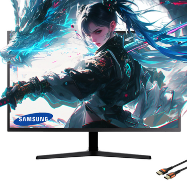 Samsung 32" ViewFinity 4K UHD (3840x2160) Computer Monitor, Eye Saver, AMD FreeSync for Gaming, HDMI, VA Panel, Display Port, Flicker Free Mode, Black