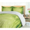 thumbnail image 5 of Ambesonne Asian Themed Duvet Cover Set, Chinese Fengshui View, 2-Calking, Green, 5 of 7