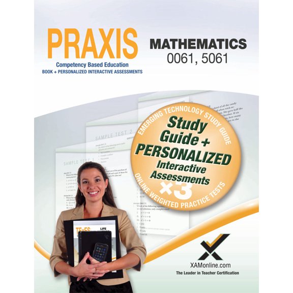Pre-Owned Praxis Mathematics 0061, 5061 Book and Online (Paperback) 1607873982 9781607873983