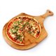 thumbnail image 2 of Cáscara de pizza, mango de tabla de cortar de paleta de espátula de pizza de bambú premium (hornear pizza, pan, cortar frutas, verduras, queso), 2 of 5