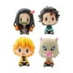 thumbnail image 1 of Set 4 Mini Figuras Demon Slayer Nezuko Tanjiro Anime Juguete, 1 of 4