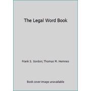 The Legal Word Book [Hardcover - Used]