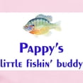 thumbnail image 2 of CafePress - Pappy's Fishin Buddy Infant Bodysuit - Baby Light Bodysuit, Size Newborn - 24 Months, 2 of 4