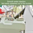 thumbnail image 4 of Cubo De Agua Cubo de Camping de 18L, almacenamiento de agua, gran capacidad, portátil, Picnic, Camping, suministros Likrtyny Para Estrenar, 4 of 9
