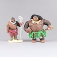thumbnail image 5 of Juego de 6/10 figuras de la película Disney Moana, juego de muñecas Demigod Maui Moana Waialiki Heihei, modelo de figura de acción, regalo de cumpleaños para niños, 5 of 5