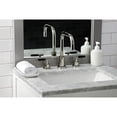 thumbnail image 2 of Kingston Brass FSC8939CKL Kaiser Widespread Bathroom Faucet with Brass Pop-Up, Polished Nickel, 2 of 8