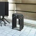 thumbnail image 5 of Compamia Tom Resin Dining Stool in Black finish, 5 of 8