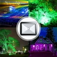 thumbnail image 1 of Homaapack Projecteurs DEL 50 W Équivalents RVB à Changement de Couleur, Éclairage de Scène Extérieur à Intensité Réglable 16 Couleurs, Étanche IP65, 1 of 8