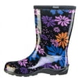 Sloggers Waterproof Garden Rain Boots for Women Cute MidCalf Mud