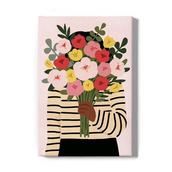 Darling Valentine. I Wrapped Canvas -Victoria Borges Designs,