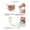 Coffee, variant on ZZyuan Permanent Paint Marker Pen No Bleeding Coloring Marker for Wood, Rock, Glass, Metal, Ceramic, Plastic, Fabric, Teacher Supplies，Waterproof Car Tyre Tire Tread Rubber Coffee One Size