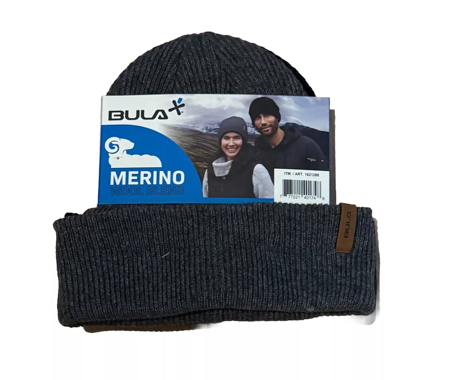 Bula Merino Wool Blend 2 Pack Beanies Bula Merino Wool Blend Beanies 2-Pack One Size 1 Black / 1  main image 4