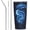 Blue, variant on Elephant Tumbler with Lid and Straw 20oz Travel Coffee Mug Gifts Stainless Steel Vacuum Insulated Cup Double Wall Water Bottle for Office Car Home