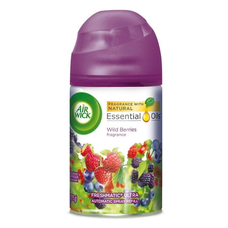 Air Wick Freshmatic Refill Automatic Spray,Wild Berries, 6.17oz, Air Freshener