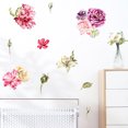 thumbnail image 4 of Peonía Pintada Y Lirio Flor Arte Diy Dormitorio Pared Embellecimiento Decoración Pared Pegatina Kearding HA016005-00, 4 of 6