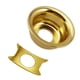 thumbnail image 4 of Paquete de 2 placas de hierro para enchufes de guitarra eléctrica Fernsehsender, color dorado Oro, 4 of 9