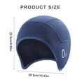 thumbnail image 3 of Thermal Fleece Cycling Caps Waterproof Ski With Integrated Face Covers, Windproof Helmets Liner For Winter Sport, 3 of 8