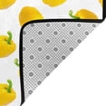 thumbnail image 4 of Area Rugs For Living Room Decor - yellow Bell Pepper Print Soft Anti Slip Throw Washable Rugs 5x7 For Bedroom, Indoor Carpet For Bedroom Living Room 80x58In, 4 of 7