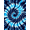 Blue, Pattern 1, variant on ODIKA 4' x 6' Machine Washable Non-Slip Area Rug, hippie print High Traffic Rug, Blue, 1251931