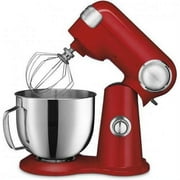 Cuisinart Precision Master 5.5 Quart Stand Mixer with Stainless Steel Bowl - Red