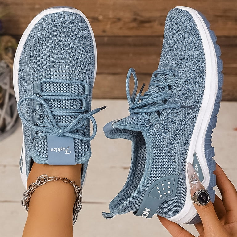 orthopedic silver dress shoes IEMIEMIEM Orthopedic Shoes for Women Arch Support Non Slip Slip on Golf Shoes Wide Width Knitted Mesh Stretch Server Shoes Soft 2026 Orthopedic Shoes