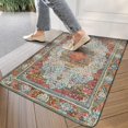 thumbnail image 3 of Boho Light Brown Vintage Country Patterned Carpet Welcome Door Mat Decorative Doormat Farmhouse Low-Profile Floor Rug Switch Mat for Home Indoor Outdoor Decorations 17 X 30 Inch, 3 of 6