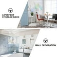 thumbnail image 3 of unbranded 1Ud Toallero De Pared Beige Con Estante Y Bohemio Para Y Cocina, 3 of 8