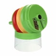 thumbnail image 4 of Spiral vegetable chopper, pasta 4 in 1 spiral vegetables, spiral vegetables vegetables zucchini peeled noodles, carrots, cucumbers, 4 of 5