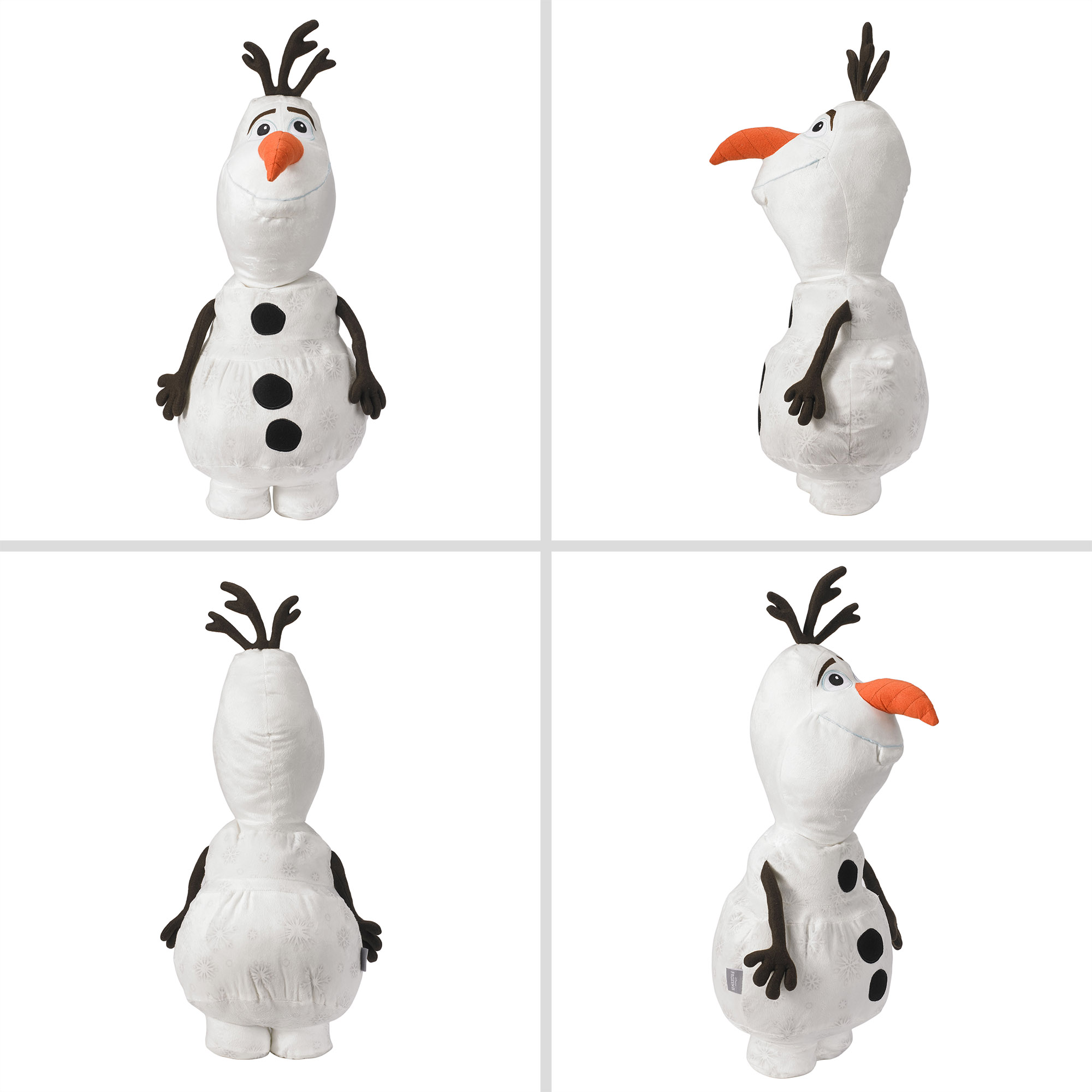 Disney Frozen Kids Olaf Bedding Plush Cuddle and Decorative Pillow Buddy, White - image 5 of 7