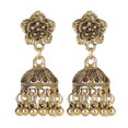 thumbnail image 1 of unbranded 1Par Aretes Colgantes Étnicos En Aleación Con De Y Borlas, 1 of 6