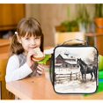 thumbnail image 6 of ALAZA Horse Farmhouse Lunch Box Insulated Lunch Bag Reusable Thermal Cooler Tote School Picnic, 6 of 6