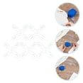 thumbnail image 4 of 5 pcs Ribbon Spools Wire Weaving Bobbins Empty Thread Spools Clear Acrylic Spools, 4 of 8