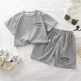 thumbnail image 4 of Birdeem Chemises pour Filles Ensemble Manches Courtes Été Shorts Coréens T-Shirt Manches Courtes Col Rond Ensemble Haut/chemise, 4 of 12