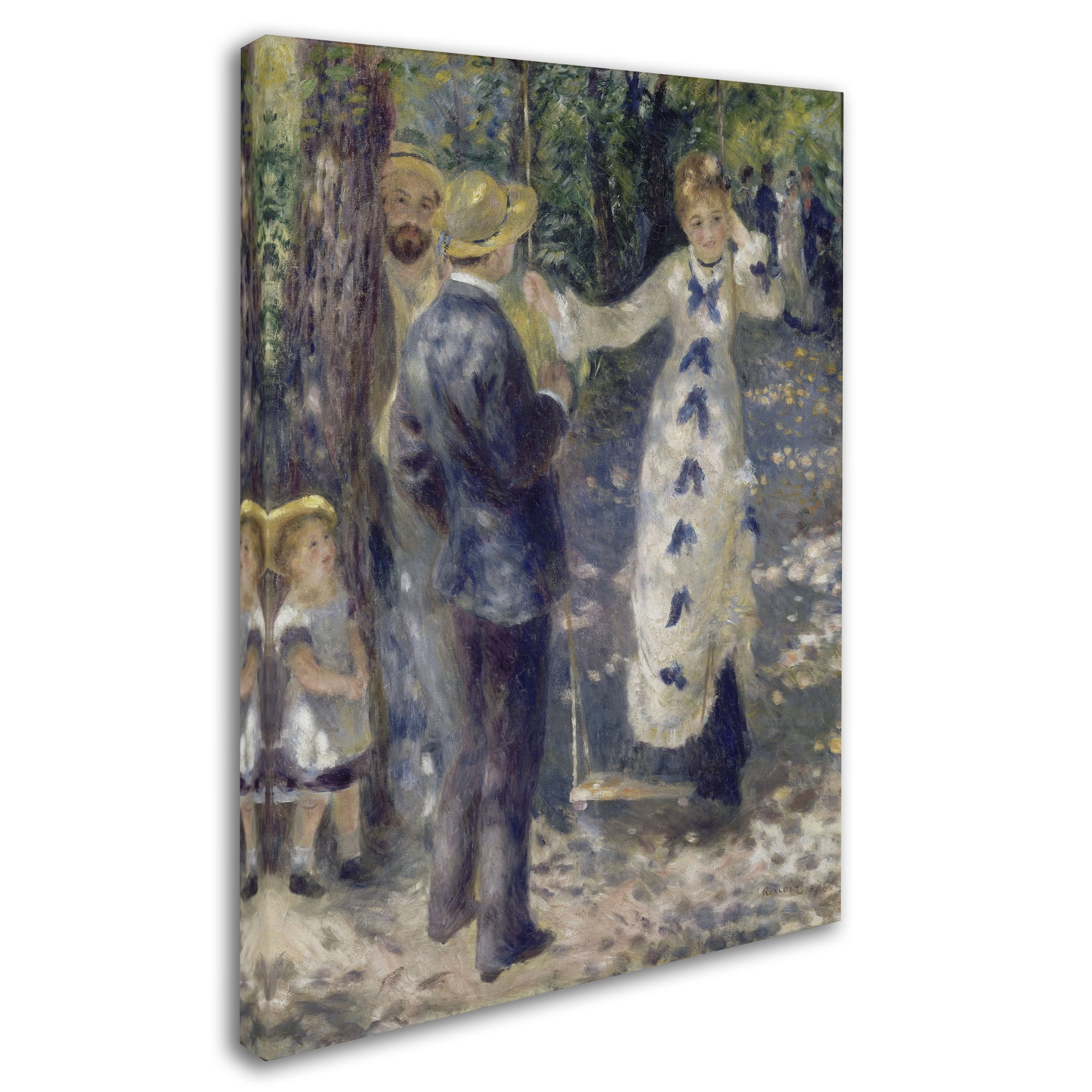 Renoir 'The Swing' Canvas Art