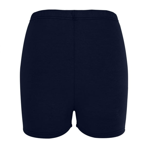 Rezuofi 2 Pcs Bermuda Shorts for Women Cotton Linen Comfy Plus Size Elastic Waist Knee Length Travel Shorts for Summer Walking Beach