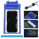 thumbnail image 3 of Funda impermeable para teléfono Uxcell con cordón, bolsa seca universal para teléfono celular, azul oscuro, paquete de 4, 3 of 6