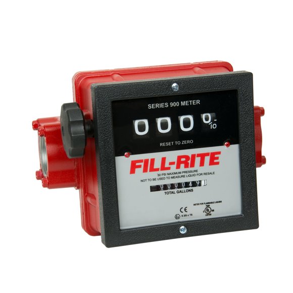 Medidor de flujo Fill-Rite 901C1.5 Serie 900 Basic 6-40 GPM