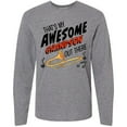 thumbnail image 3 of Inktastic That's My Awesome Grandson Out There with Trombone Long Sleeve T-Shirt, 3 of 5