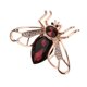 thumbnail image 4 of 2 Unids / Set Retro Delicado Broche De Cristal Rhinestone Broches Para Hombres De s 3..0 Cm / 1.38 Pulgadas Zulema Broches de abeja para mujer, 4 of 8