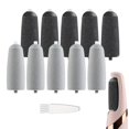 thumbnail image 1 of Recambios de rodillos de repuesto compatibles con Finishing Touch, lima de herramientas eléctrica impecable para pedicura, incluye un cepillo de limpieza, 10 Uds., 1 of 1