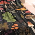 thumbnail image 3 of Colorful Mushroom Leaf Black Pattern Blanket,Comfortable Soft Lamb Wool Throw Blanket,All Season,Warm Lightweight Blankets for Sofa Bed Couch Living Room Chair,40"x50", 3 of 4