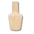 thumbnail image 2 of Unfinished Wood Etched Nail Polish Shape 16" / 1/8", 2 of 2