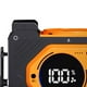 thumbnail image 2 of Ventilador Cintura Portátil 3 Velocidades Recargable para Al Aire Libre (9800 Mah) Naranja, 2 of 3