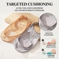 thumbnail image 4 of ManxiVoo Ice No Show Thin Liner Comfort Socks for Women 4 Pack Non Slip Fit Every Shoe Style, 4 of 9