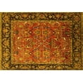 thumbnail image 1 of Ahgly Company Indoor Rectangle Oriental Yellow Industrial Area Rugs, 5' x 7', 1 of 4