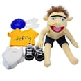 thumbnail image 3 of 60cmJeffyHatHandPuppetJeffyPlyschdockaCosplayLeksakSpelFylldDockaBarnJulklappar, 3 of 4