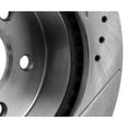 thumbnail image 3 of Front Brake Disc for Suburban, for Tahoe, for GMC for Yukon, for Cadillac for Escalade - Vented 6 Lug, Cross-Drilled & Slotted - 17748131, 3 of 13