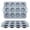 Light Gray, variant on To encounter Silicone Baking Pans Set, 4 Pieces Nonstick Bakeware Set with Baking Pans, Baking Sheets, Cookie Sheets, Cake Pan with Metal Reinforced Frame More Strength, Navy Blue