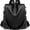 Black, variant on Sunyuer Vintage Women's Backpack - Fashionable, Simple, Versatile, Anti-theft, Large Capacity, Backpack Purse for Daily Work Travel