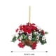 thumbnail image 3 of Adorno navideño de duende de Papá Noel pintado a mano: precioso adorno colgante de acrílico para árbol, ideal como regalo festivo para fiestas familiares., 3 of 3